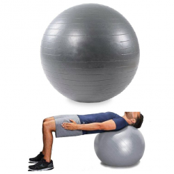 Ballon Sport Yoga 65 CM Gris.