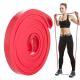 Bande élastique en latex résistant 10 -35LB Rouge