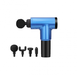 Pistolet de massage de récupération musculaire Bleu Pistolet de massage de récupération musculaire Bleu