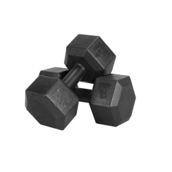 Paire d'Haltères de 7.5 kg X 2 - Noir Paire d'Haltères de 7.5 kg X 2 - Noir