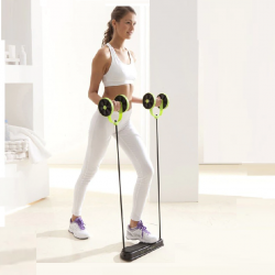 Double roue, pour les bras, la taille, les jambes, gymnastique à domicile Double roue, pour les bras, la taille, les jambes, gymnastique à domicile