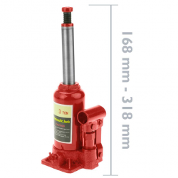 Cric bouteille hydraulique de 3 Tonnes