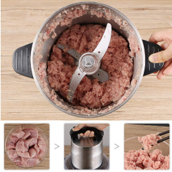Hachoir à Viande Multi-Usage Double Vitesse - 6L Hachoir à Viande Multi-Usage Double Vitesse - 6L