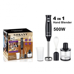 Mélangeur à main 4 en 1 Sokany  Mélangeur à main 4 en 1 Sokany
