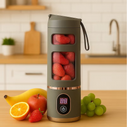 Mixeur portable jus rechargeable USB avec écran LED