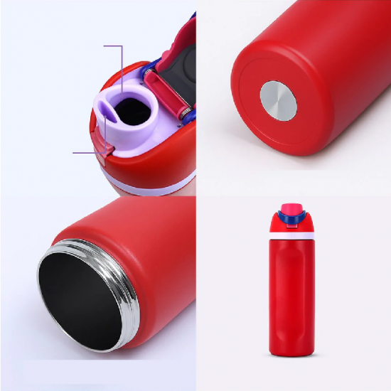 Bouteille isotherme en acier inoxydable pour sport et autres