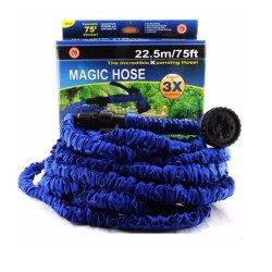 Tuyau Arrosage Extensible + Pistolet À Eau 7 Jets + Embout Universel 22.5m