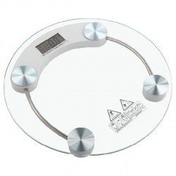 Balance Pèse-Personne Électronique Plateau En Verre Balance Pèse-Personne Électronique Plateau En Verre