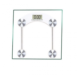 Balance Pèse-Personne Électronique Plateau En Verre Balance Pèse-Personne Électronique Plateau En Verre