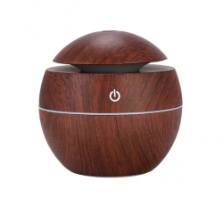 Diffuseur D'huile Essentielle Bureau Brumisateur Marron