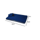 Matelas gonflable 2 places 1.52mX2.3mX25cm