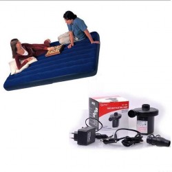 Matelas Gonflable 2 Place + gonfleur. 2.3m x 1.52m x 22cm Matelas Gonflable 2 Place + gonfleur. 2.3m x 1.52m x 22cm