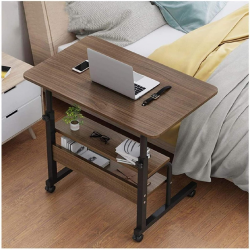 Table pour ordinateur déplaçable avec roue 60x40cm
