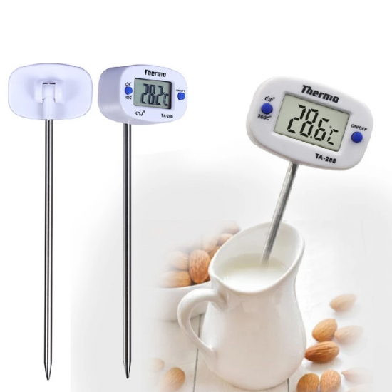 Thermomètre numérique multifonction délicat et rotatif Thermomètre numérique multifonction délicat et rotatif