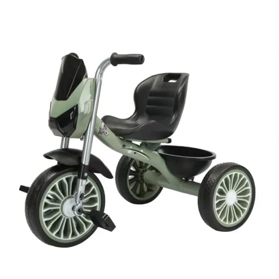 Vélo tricycle pour enfant vert