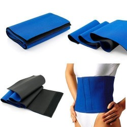 Ceinture Minceur Graisse - Brûlante - Nylon - Bleu Ceinture Minceur Graisse - Brûlante - Nylon - Bleu