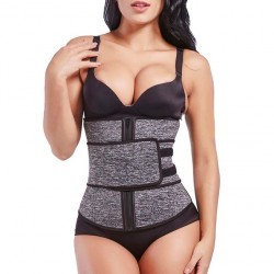 Ceinture abdominale avec bande Gris Ceinture abdominale avec bande Gris