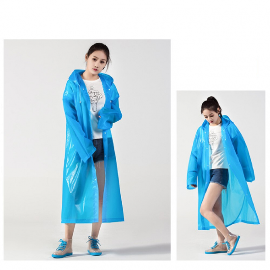 Manteau de pluie imperméable Bleu