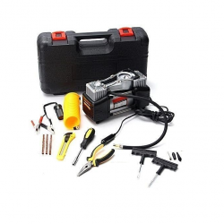 Compresseur d'air à usage intensif générique avec outils et boîte à outils Compresseur d'air à usage intensif générique avec outils et boîte à outils