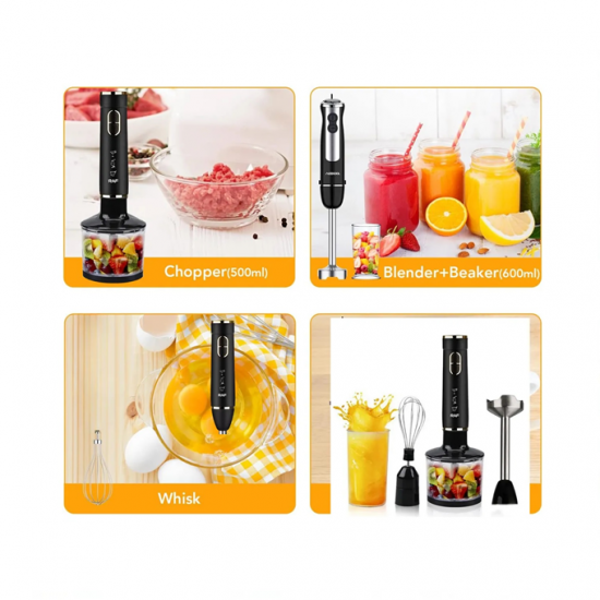 Mélangeur à main 4 en 1 Multifonctionnel