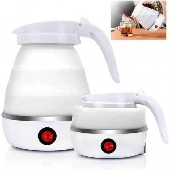 Bouilloire électrique pliable en silicone 0.6L Bouilloire électrique pliable en silicone 0.6L