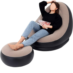 Fauteuil Gonflable avec repose-pieds  Fauteuil Gonflable avec repose-pieds