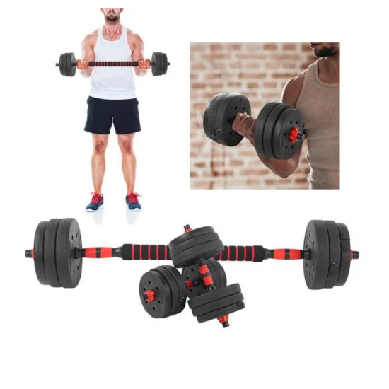 Haltères 30kg musculation Réglable.