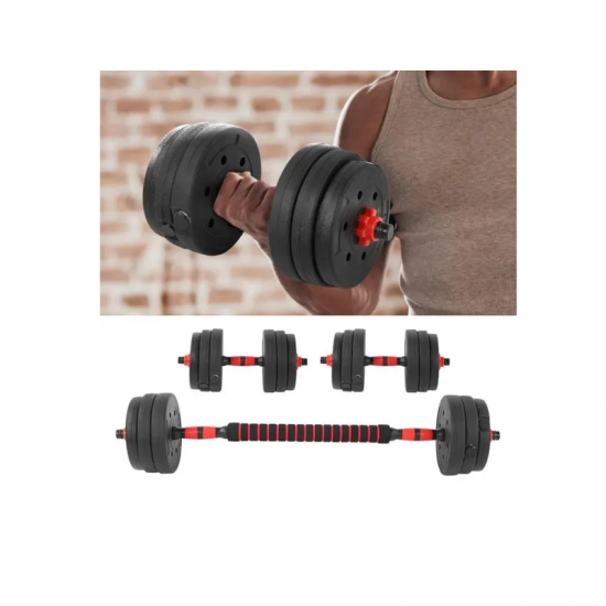 Haltères 30kg musculation Réglable.