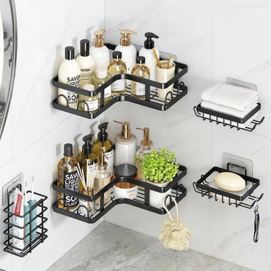 	 étagères salle de bain 5 pièces