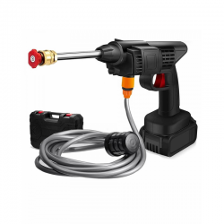 PISTOLET À EAU PORTABLE HAUTE PRESSION 30BAR LAVE-AUTO À BATTERIE AU LITHIUM SANS FIL