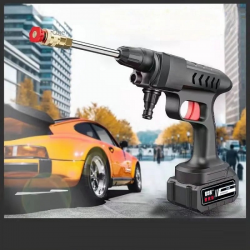 PISTOLET À EAU PORTABLE HAUTE PRESSION 30BAR LAVE-AUTO À BATTERIE AU LITHIUM SANS FIL